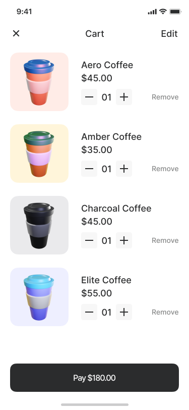 Khagwal 3D App Cart Prototype